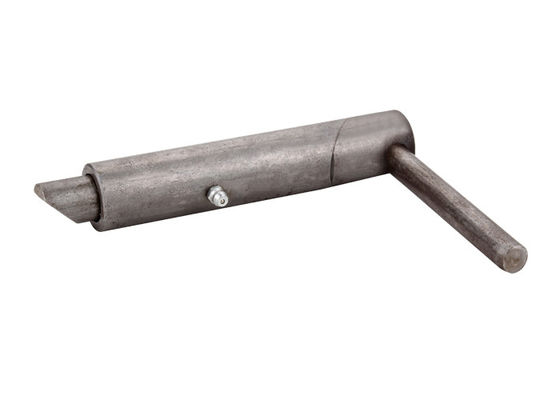 Aluminium Glass Barrel Sliding Door Bolt Steel Zinc Silver With Plated