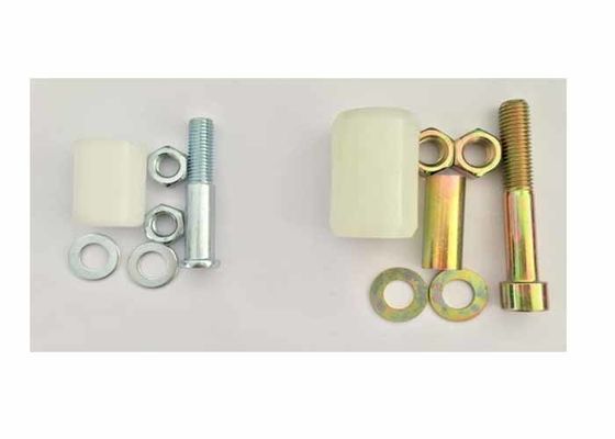 30mm Sliding Gate Guide Rollers Rolling Nylon Cantilever Gate Rollers Hardware With Bracket