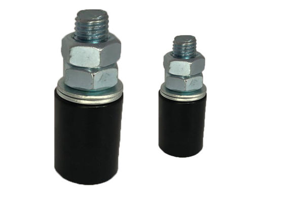 Plastic Nylon Guide Rollers Wheels White And Black With Bolt 40x250mm