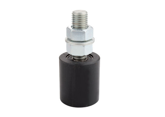 Plastic Nylon Guide Rollers Wheels White And Black With Bolt 40x250mm