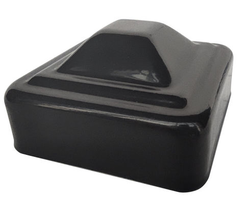 2 3/8&quot; 2 1/2&quot; Galvanized Fence Post Caps 6x6 4x4 Powder Coated Welds Inside Outside 4 Step
