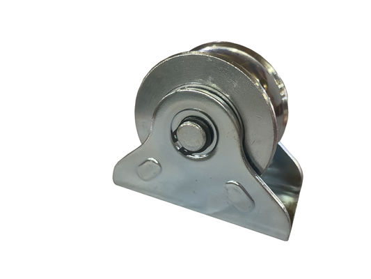 Sliding Gate Wheel Double Bearings with Exterior Bracket For V Track