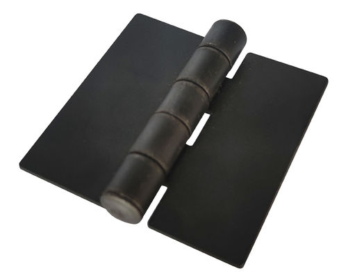 4&quot; X 4&quot; Black Butterfly Gate Hinge Hardware Weldable Steel Heavy Duty Pair