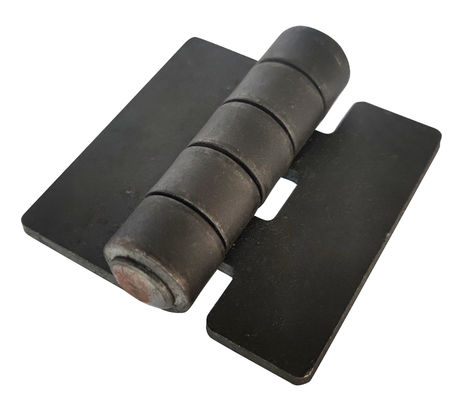 4&quot; X 4&quot; Black Butterfly Gate Hinge Hardware Weldable Steel Heavy Duty Pair