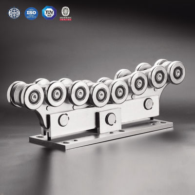 iron cantilever gate carriage with 5 or 8 wheels