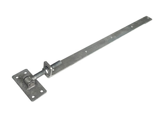 Large Heavy Duty Wood Fence Gate Hinge Hardware With Fixing Plate M20 M24 Adjustable