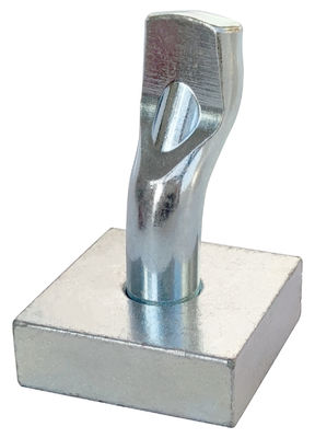 Color Zinc Plated Swing Gate Hinge With Adjustable Nut And Bolt