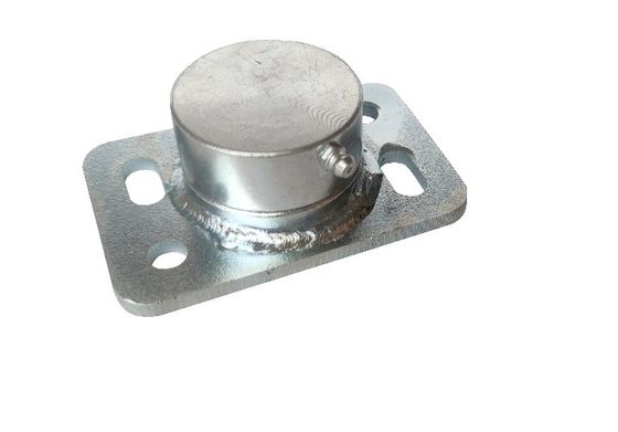 40mm farm bottom swing gate hinge Hardware heavy duty  Steel With Round Bar Plate rotating