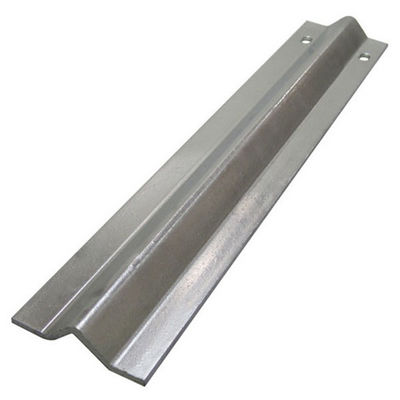 V Groove Galvanized Steel Sliding Gate Floor Track Rail 3m 6m