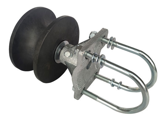 Black Nylon Cantilever Gate Wheels 2&quot; 3/8&quot; 4&quot; Chain Link Cantilever Gate Rollers Hardware Kit