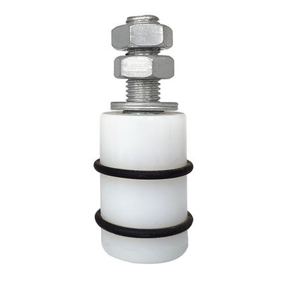 Bottom Sliding Door Guide Roller Wheel With Double Rubber Circles
