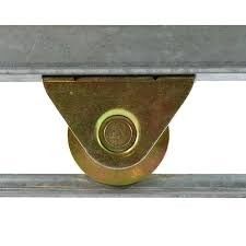 Trapezoidal bracket pulley door rolling bearing iron door pulley and accessories