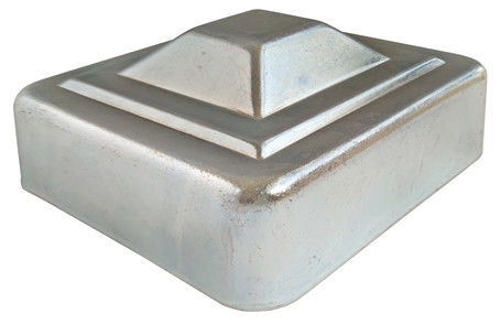 3 Inch 100mm Galvanized Square Post Cap