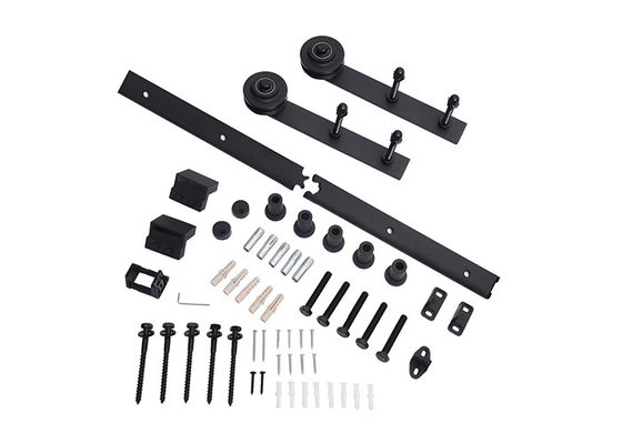 Sliding Barn door track and barn door hardware
