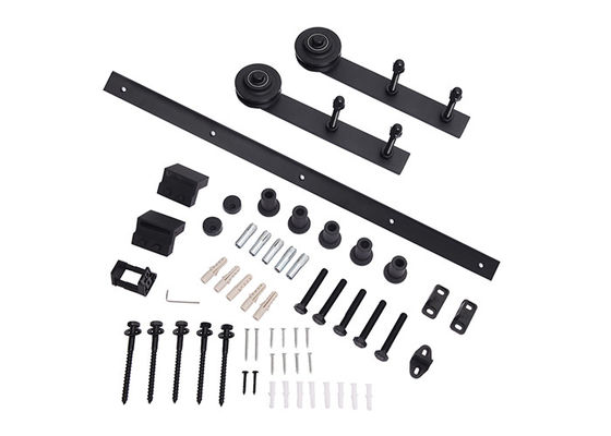 Sliding Barn door track and barn door hardware
