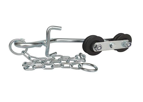 Steel Galvanized Cableway Banana Farm Trolley Roller