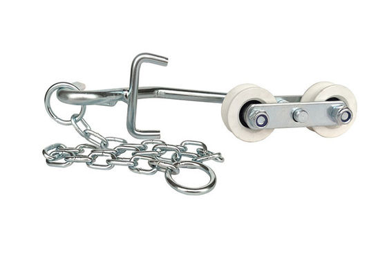 Steel Galvanized Cableway Banana Farm Trolley Roller