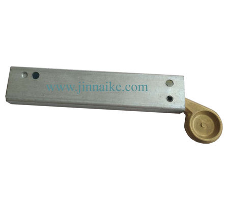 barn Rotatable self latching sliding door lock latch outdoor Black silvery gold