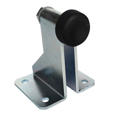 Rubber Ground Driveway Automatic Swing Gate Stopper Plate With Base