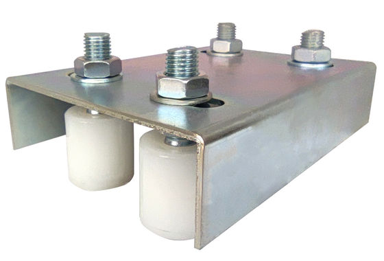 JNK Adjustable Bracket Guide Roller With 1/2&quot; Bolt Dual Nylon Rollers
