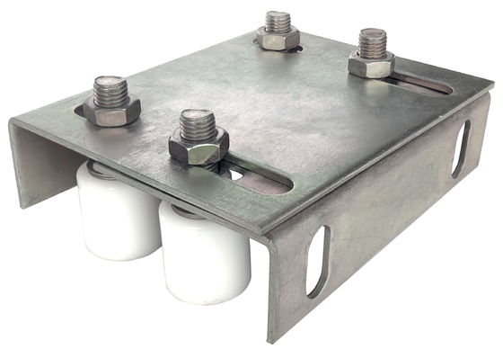 JNK Adjustable Bracket Guide Roller With 1/2&quot; Bolt Dual Nylon Rollers