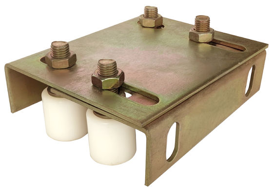 JNK Adjustable Bracket Guide Roller With 1/2&quot; Bolt Dual Nylon Rollers