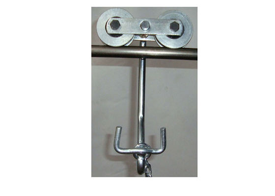 140kg Banana Cableway Roller Hanger With 6201 Bearings