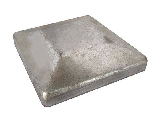 1.5 Inch 2 1/2 Inch 1 1/2&quot; Square Metal Post Caps 5 X 5 3 X 3 4 X 4 With Neck