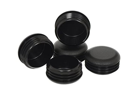 75mm 90mm 6 Inch 8 Inch Round Fence Post Caps Black Plastic