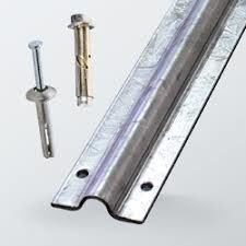 2.9m 5.8m Barn Hanging Sliding Door Rail Galvanized V Groove Gate Track Adjustable