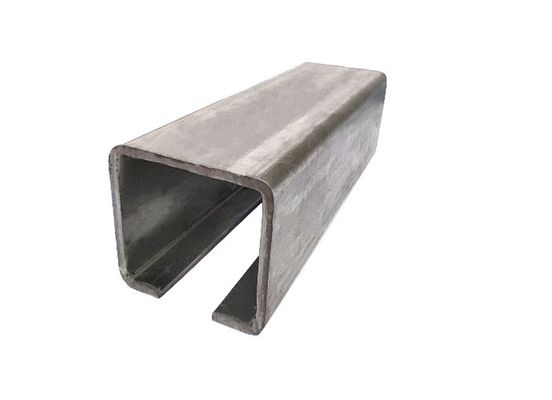 70x59 White Zinc Sliding Gate Floor Track Profile