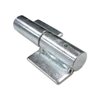 50x22 Mm Zinc Plated Gate Hinge Hardware With Grease Fitting Left Handed Flag