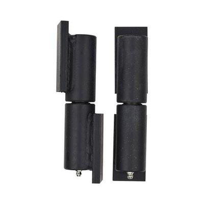 Steel Barrel Weldable Driveway Gate Hinge Hardware  With Bearings  5&quot; Round