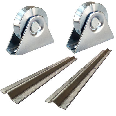 19' 8" 2m 12feet Auto Galvanized Sliding Gate Track Wheels V Groove