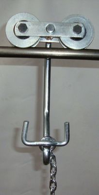 Iron 235 Banana Farm Trolley Roller Zinc Plated Surface