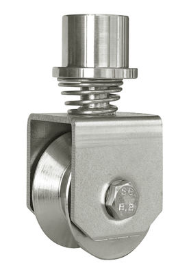 Rotational 360 Bi-Folding Sliding Gate Wheel With Spring Stainless Steel 304