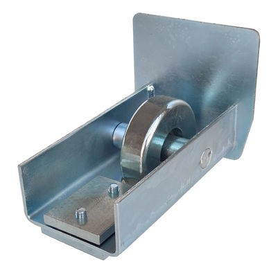 Self Supporting Cantilever Gate Wheel White Zinc Surface 98mm Steel