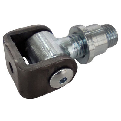 Fixing Nut Adjustable Gate Hinge Galvanized Steel For Swing Door