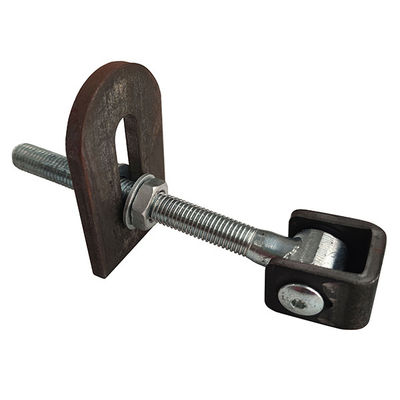 Plain Steel  Adjustable Gate Hinge Welding Plate For Swing Door