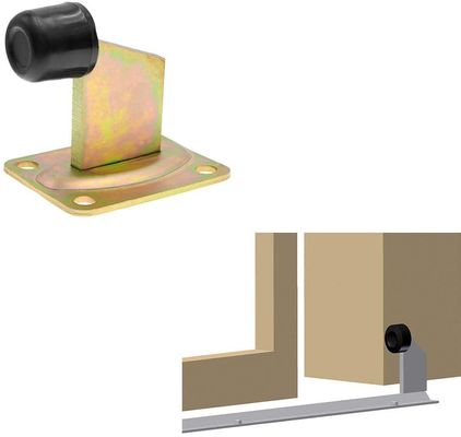 Adjustable Metal Gate Stopper Zinc Plated For Sliding Cantilever