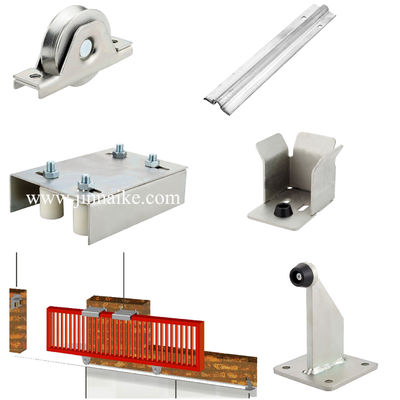 Metal Rubber Gate Stoppers Silver Zinc Plated Adjustable