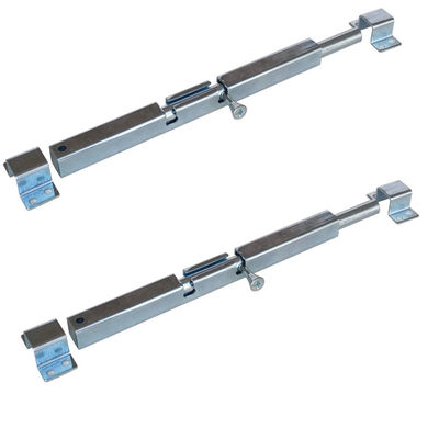 Q235 Steel Gate Latch With Screw Handle Zinc Plated