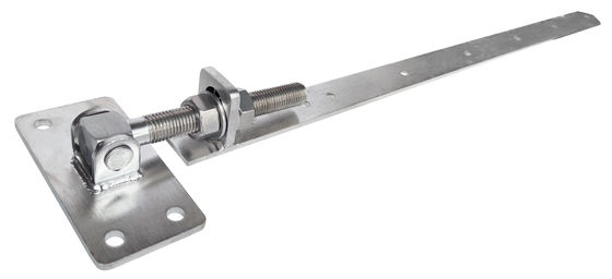 Weld Steel Q235 Gate Hinge Hardware 730MM Zinc Plated