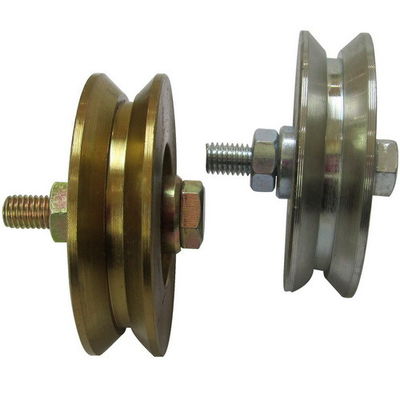 Sliding Gate Wheel With Bolt Single Bearing U Groove