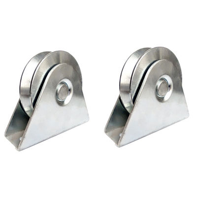 Stainless Steel V Groove Sliding Gate Roller Wheel 3 Inchs Heavy Duty