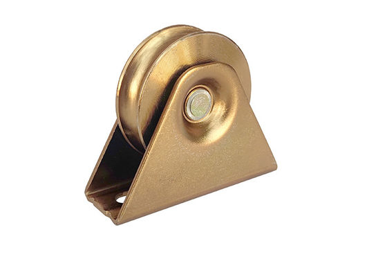 Galvanized U Groove Sliding Gate Wheel With Internal Bracket