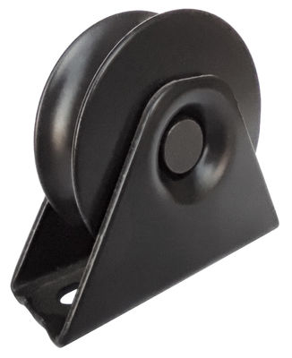 Galvanized U Groove Sliding Gate Wheel With Internal Bracket