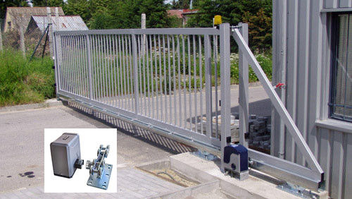 Electric Cantilever Automatic Sliding Gates Heavy Duty