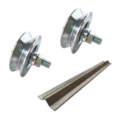 4&quot; V Groove Sliding Gate Wheel With Double Bearing