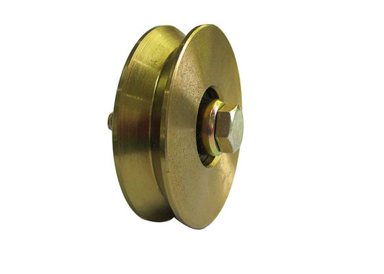 Double Bearings V Groove Sliding Gate Wheel With Bolt